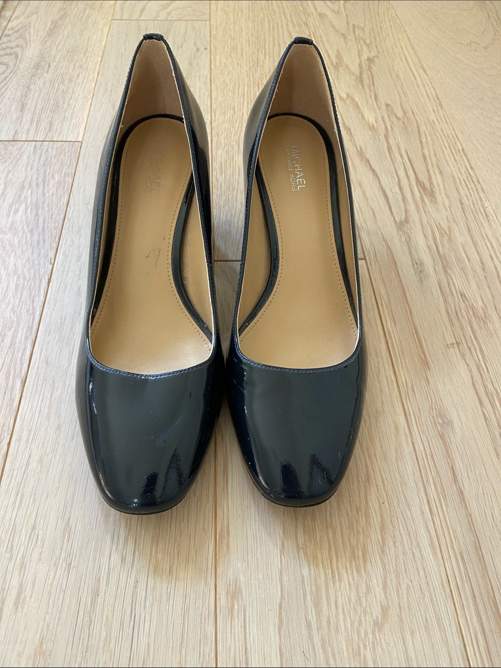 Michael Kors Patent Leather Almond Toe Pumps